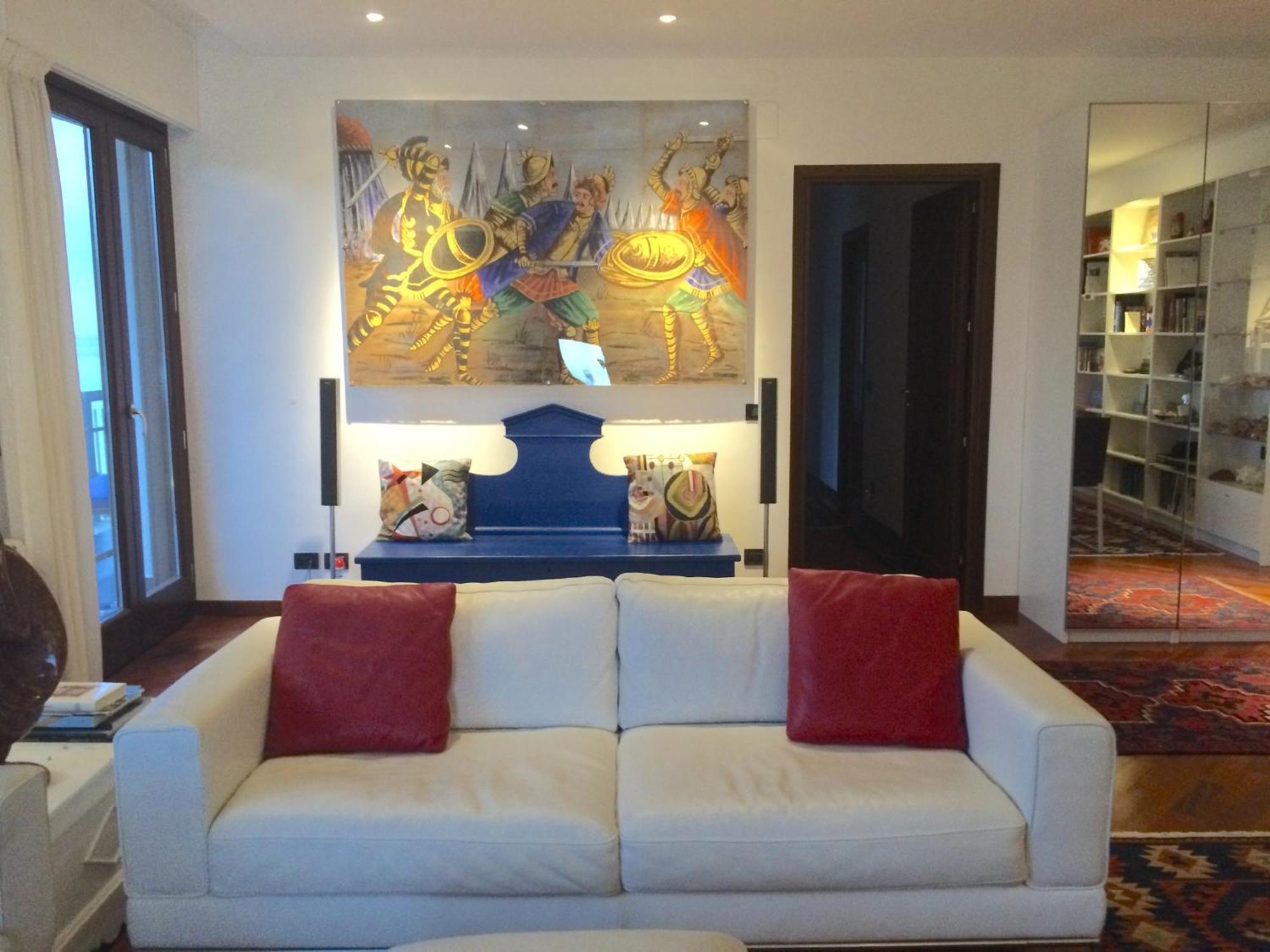Mondello Luxury Apartment On The Beach ภายนอก รูปภาพ