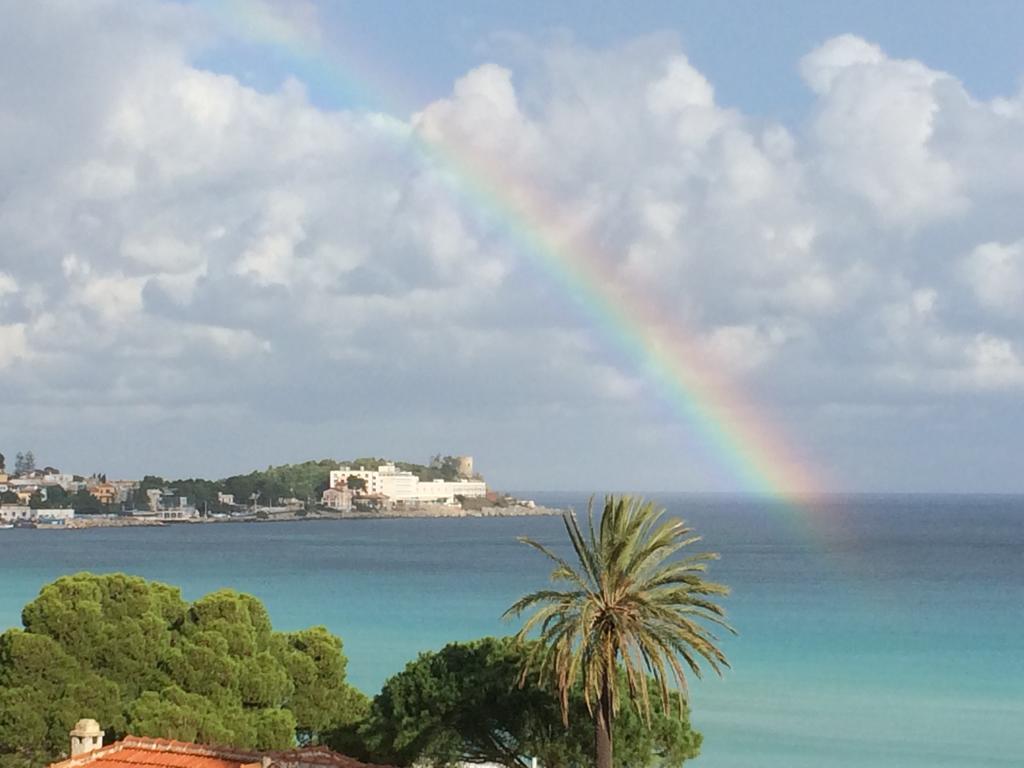 Mondello Luxury Apartment On The Beach ภายนอก รูปภาพ